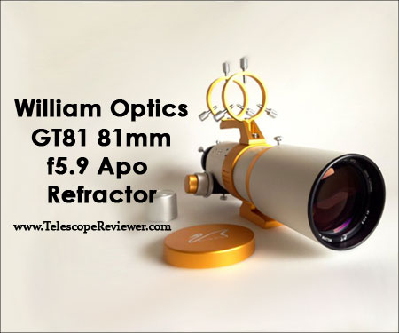 William Optics GT81 81mm f5.9 Apo Refractor Telescope