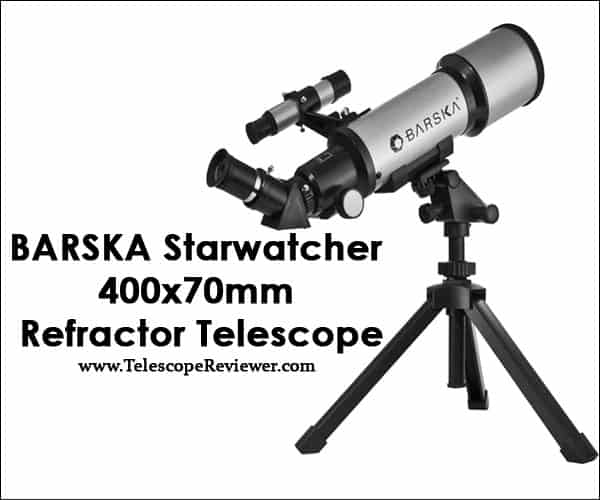 BARSKA Starwatcher 400x70mm Refractor Telescope