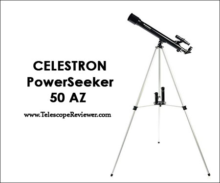 Celestron PowerSeeker 50 AZ Refractor Telescope