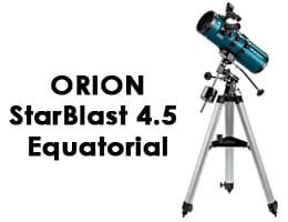 Orion StarBlast 4.5 Equatorial Reflector