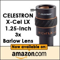 Celestron 93428 X-Cel LX 1.25-Inch 3x Barlow Lens