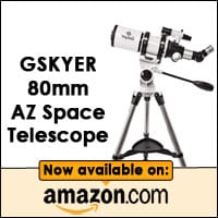 Gskyer 80mm AZ Space Astronomical Refractor Telescope