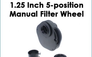 Solomark 1.25 Inch 5 Position Manual Filter Wheel