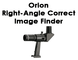 Orion 7211 Black 6x30 Right-Angle Correct-Image Finder