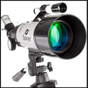 Gskyer® Instruments Infinity 70mm AZ Refractor 400mm Travel Telescope Kit
