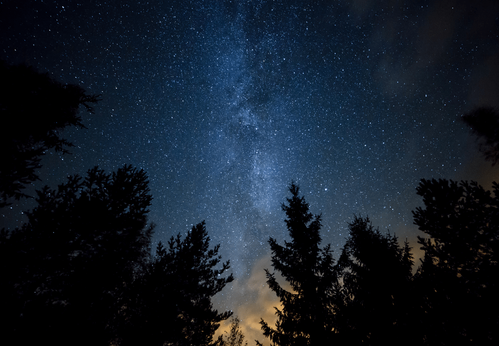 photo of night sky and milky way